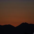 Tramonto dietro il "Monte Bianco"