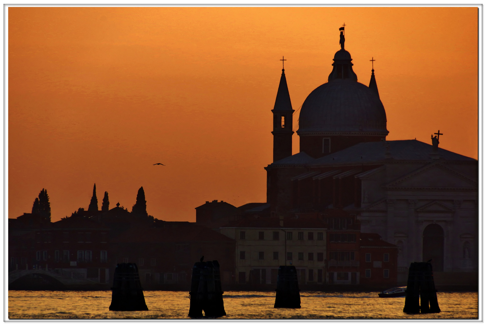 tramonto dorato veneziano...