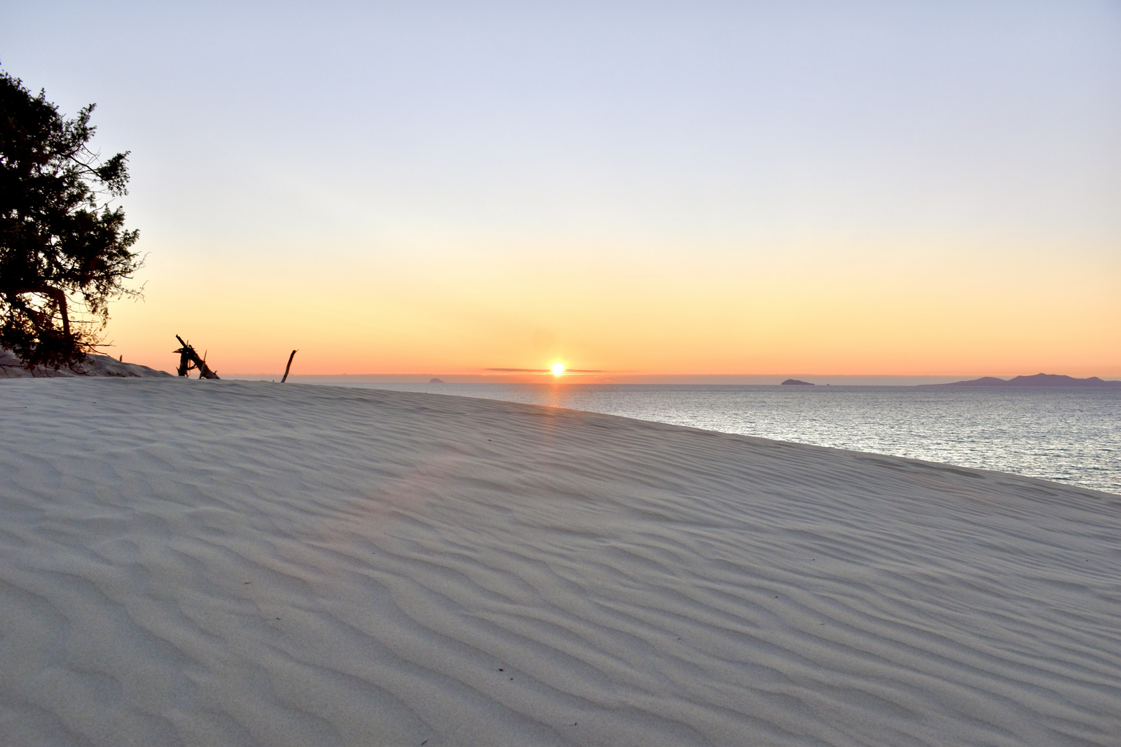 Tramonto Dune Is Arenas Biancas (Teulada) Sardegna 