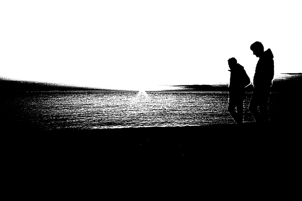 Tramonto in B&W