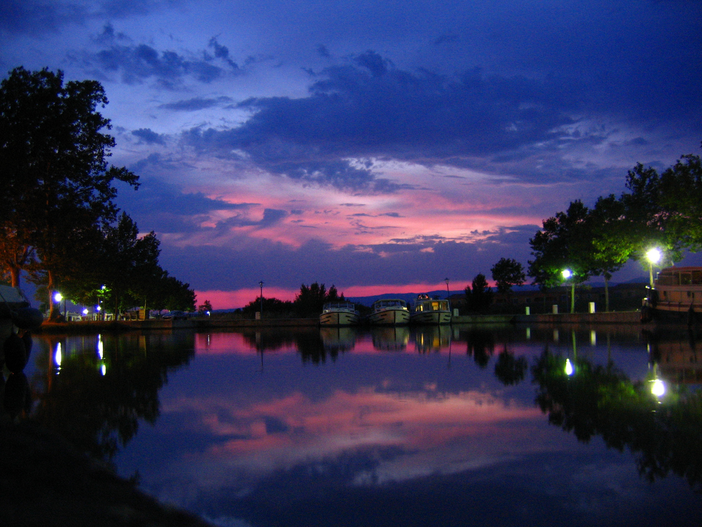 Tramonto in Camargue