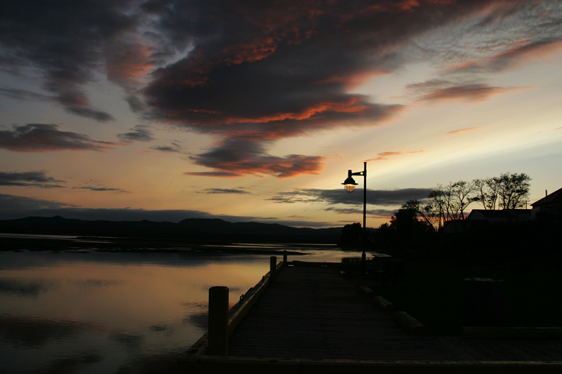 Tramonto in Canada