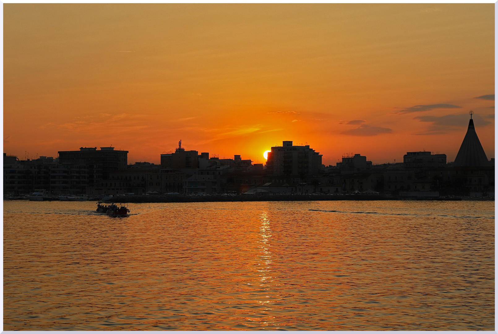 Tramonto in città