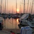 Tramonto in darsena