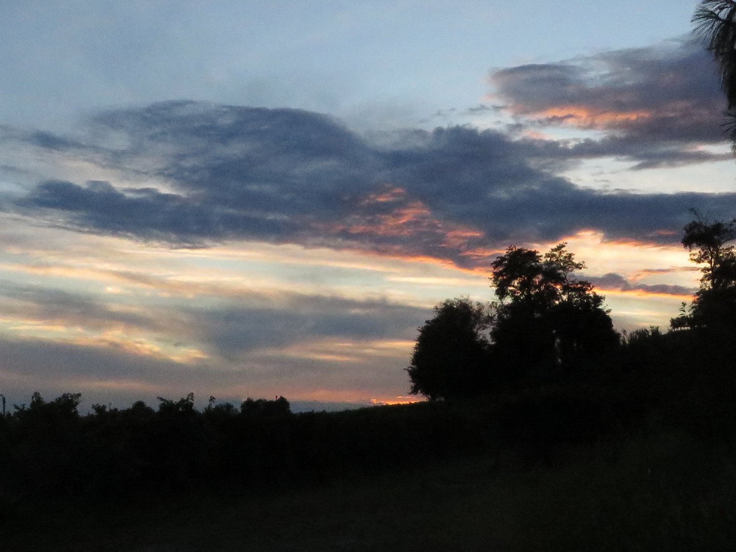 Tramonto in Franciacorta