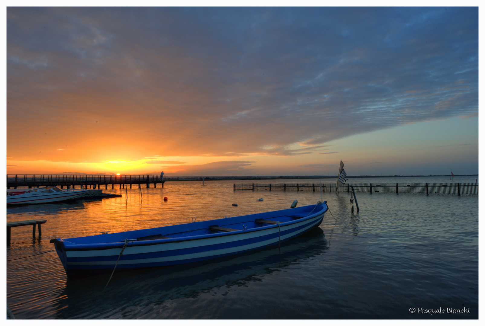 Tramonto in laguna