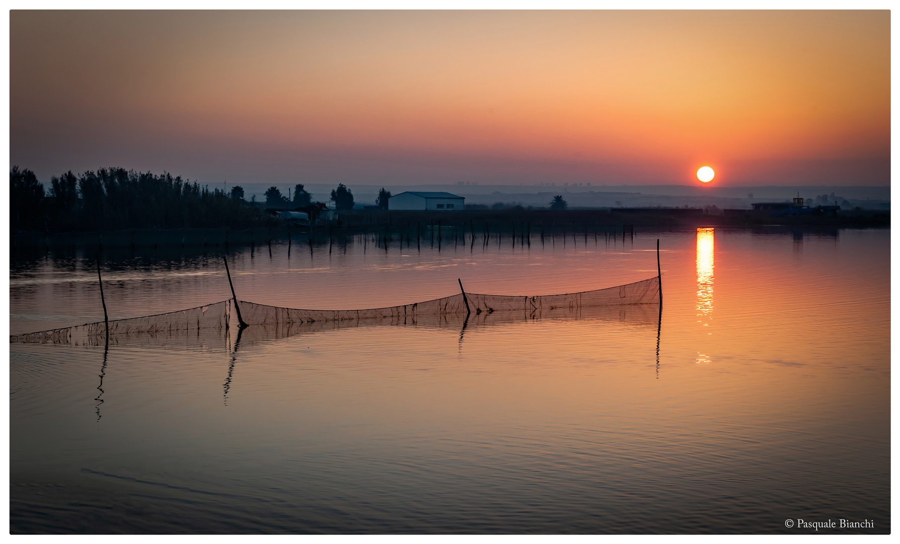 Tramonto in laguna