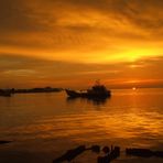 Tramonto in Malesia