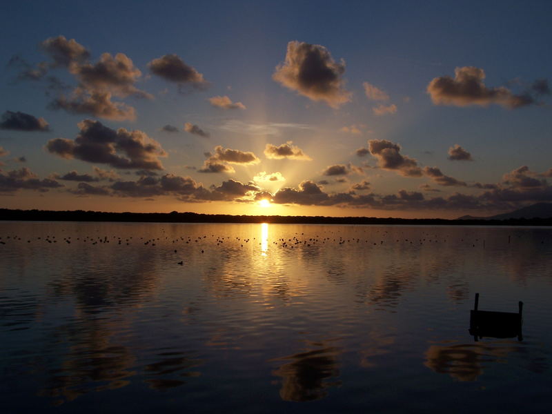 tramonto in maremma