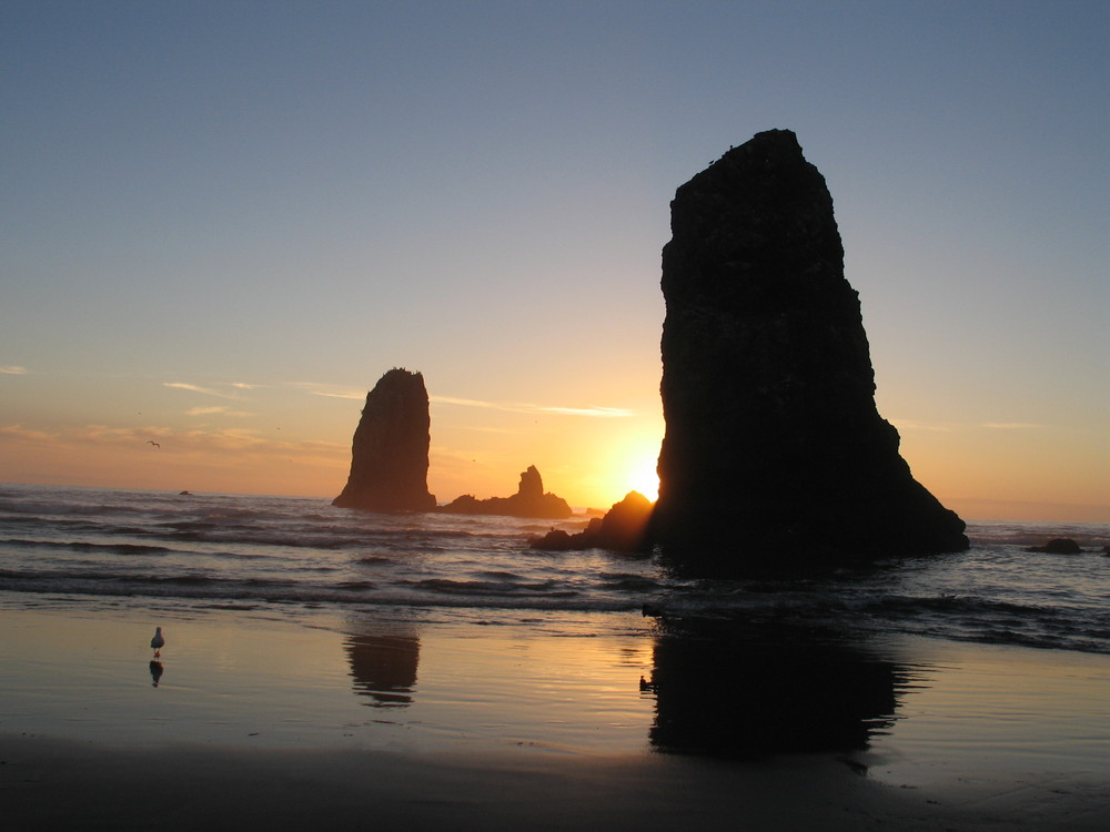 tramonto in oregon