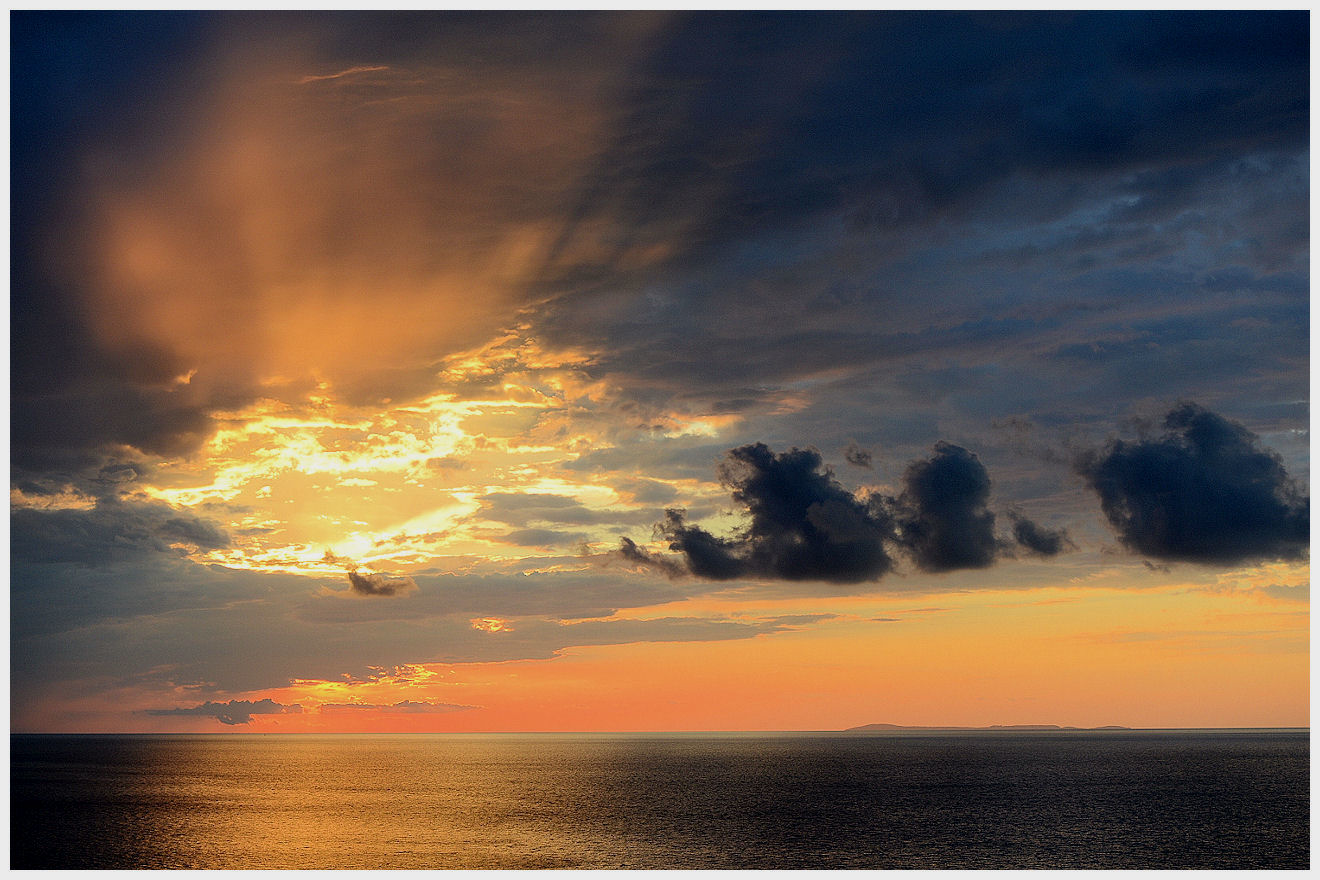 tramonto in puglia