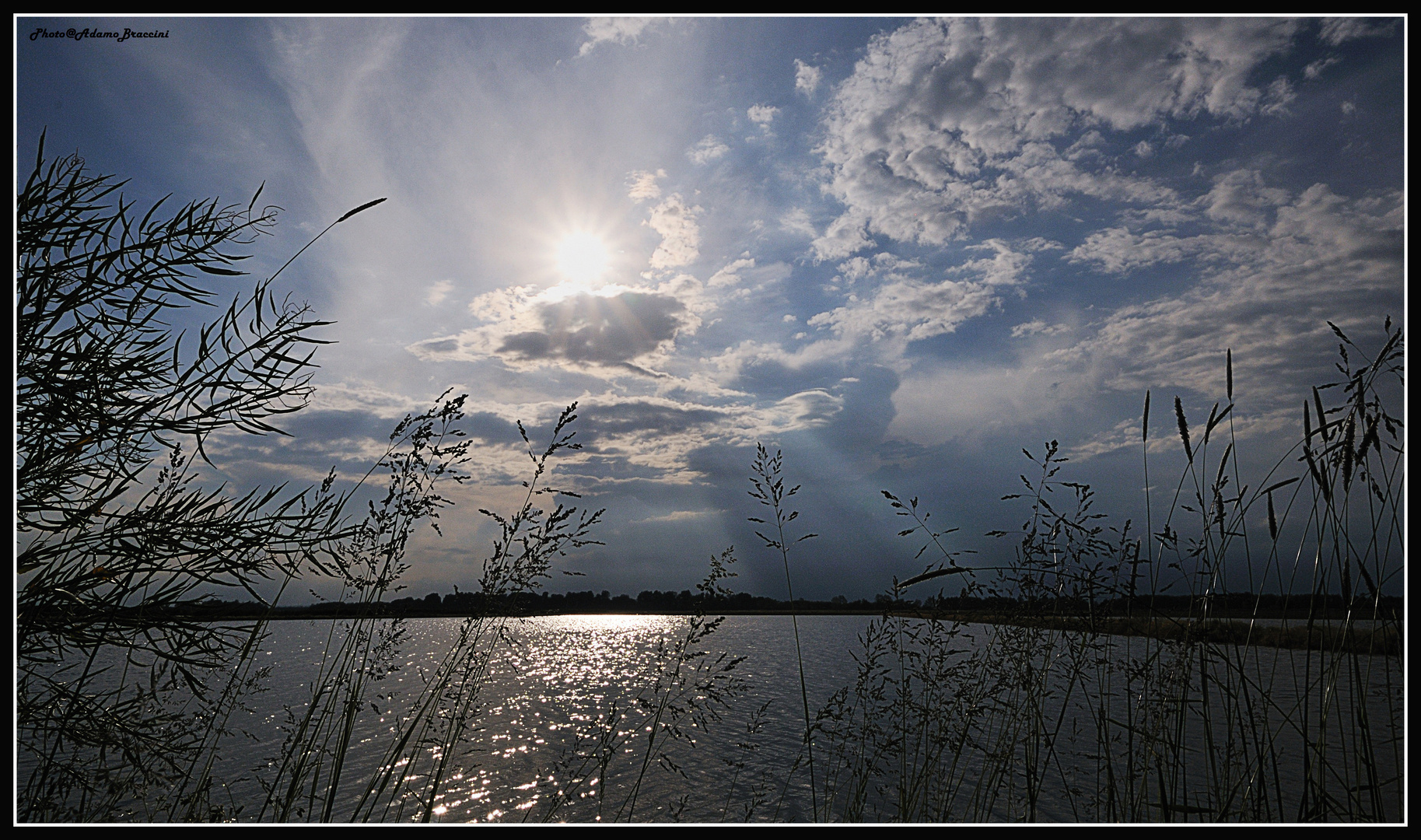 Tramonto in risaia - Verrone