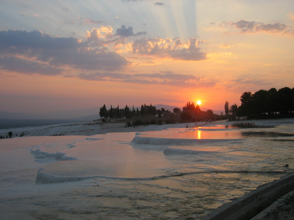 tramonto in Turchia