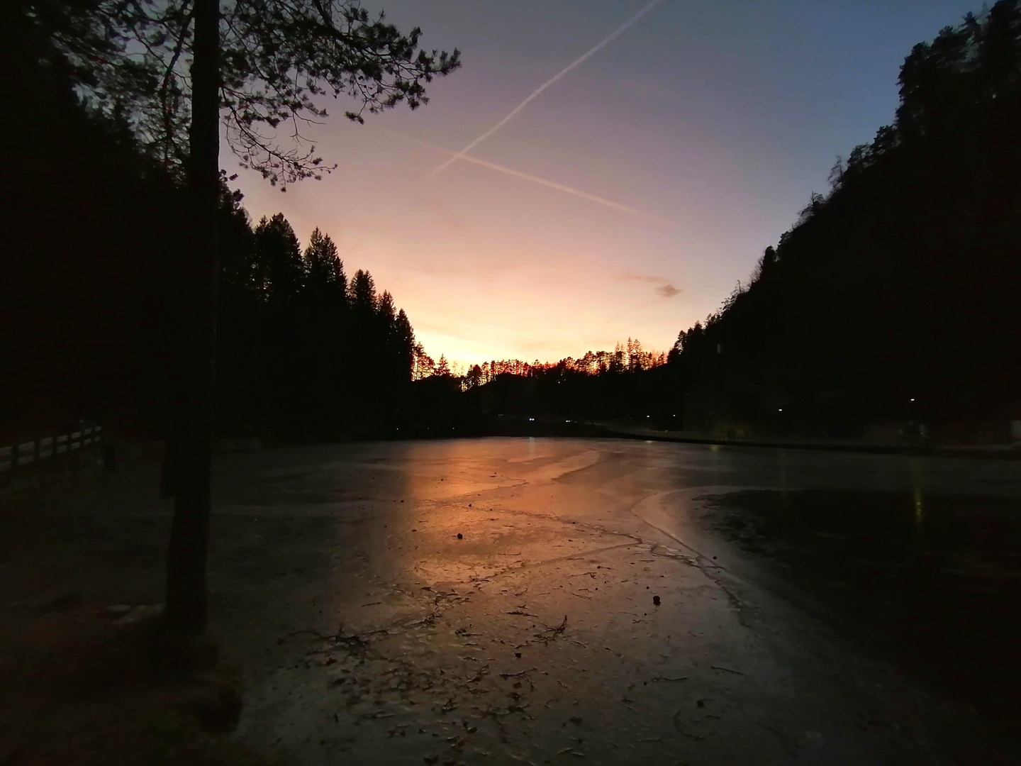 Tramonto in Val di Non