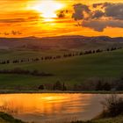 Tramonto in val d'Orcia 