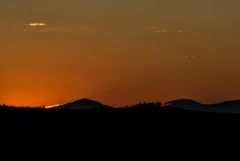 Tramonto in Val d'Orcia