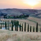 Tramonto in Val d’Orcia