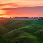 Tramonto in Val D'orcia