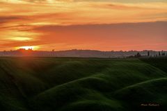 Tramonto in Val d'Orcia