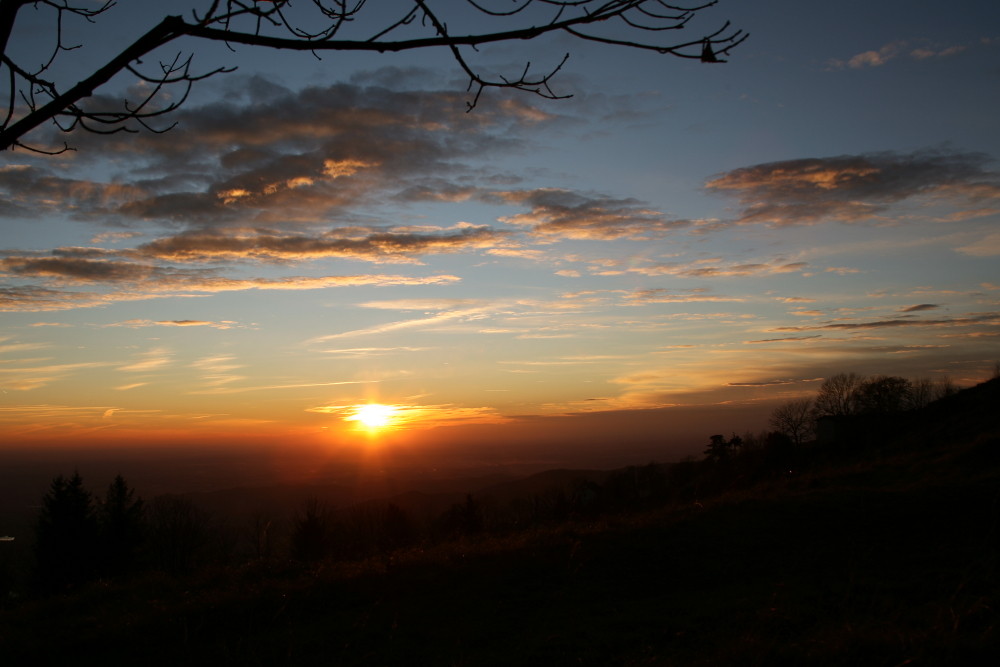 Tramonto in Valcava BG