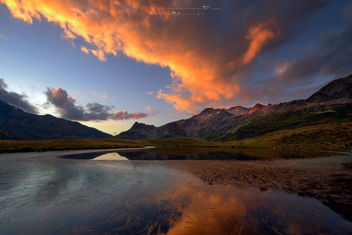 Tramonto in Vallespluga