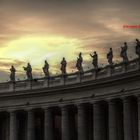 Tramonto in vaticano