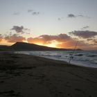 tramonto invernale su castelsardo