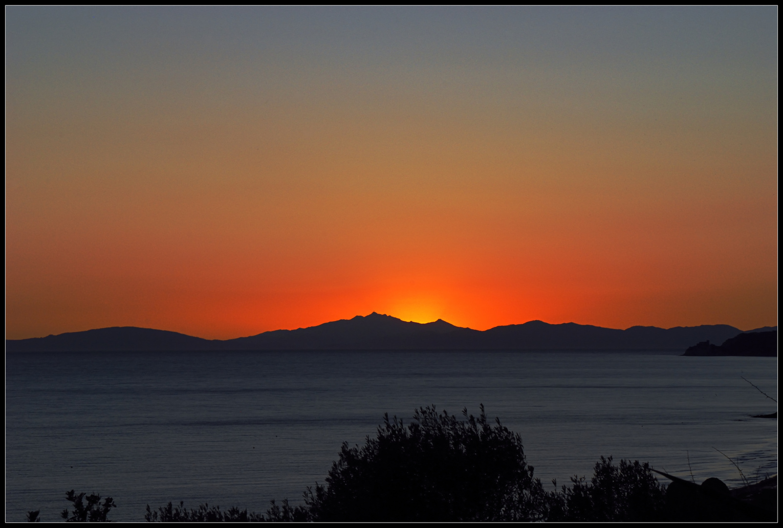 - Tramonto Isola d'Elba -