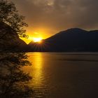 TRAMONTO LAGO DI LUGANO