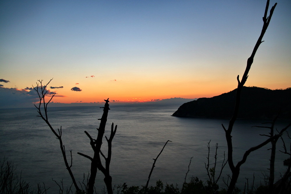 Tramonto ligure