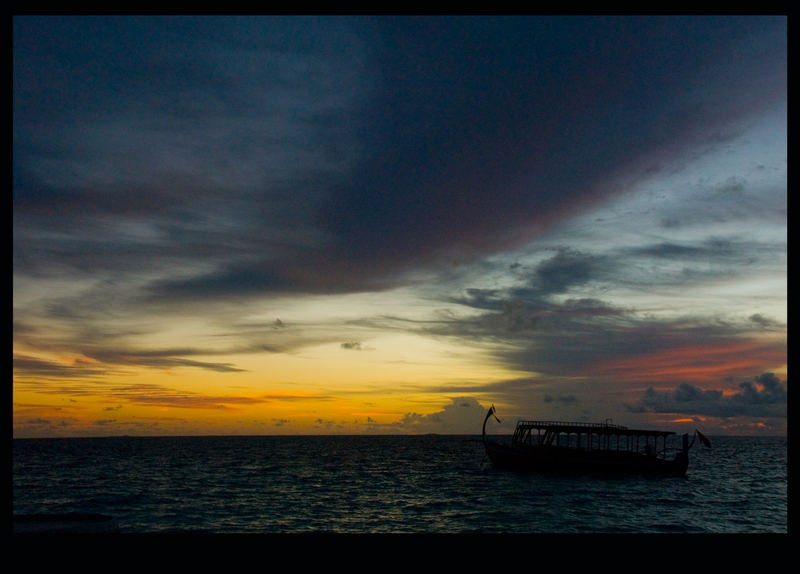 tramonto maldiviano