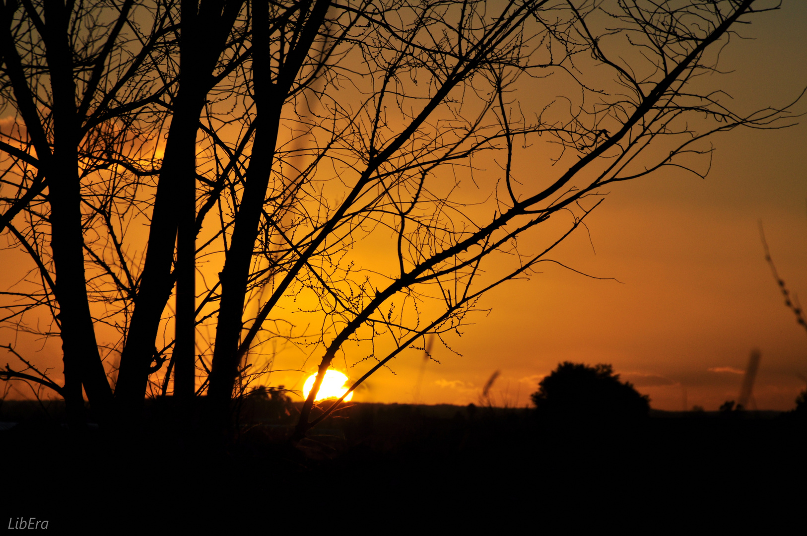 tramonto nascosto