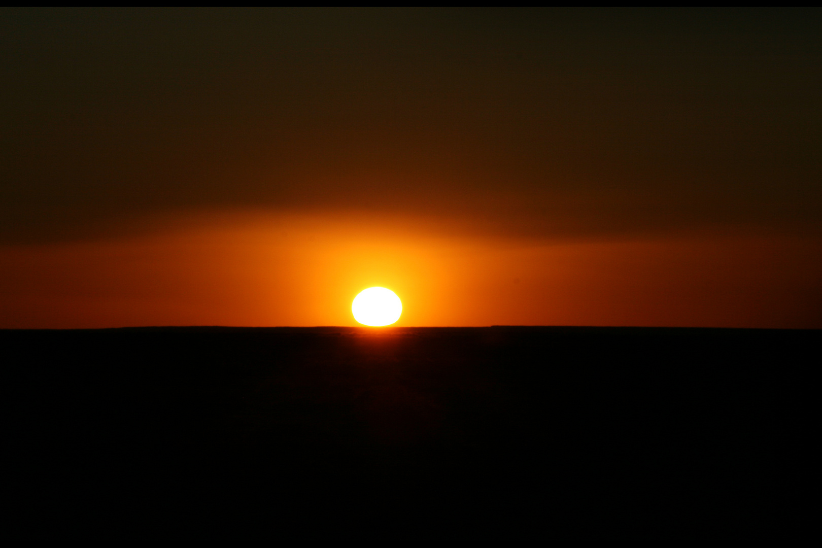 Tramonto nel deserto