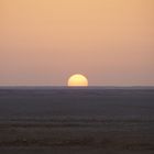 Tramonto nel deserto