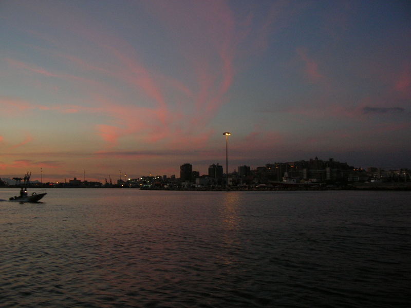 Tramonto nel golfo di Cagliari