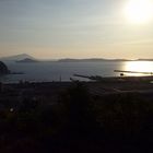 tramonto nel golfo di Pozzuoli 2013