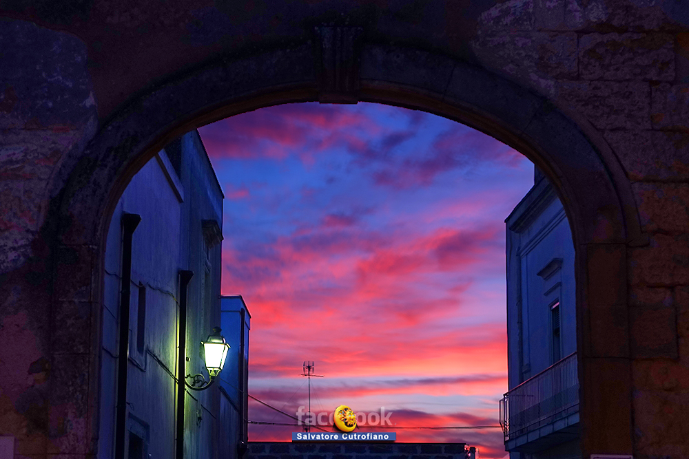 Tramonto nel Salento