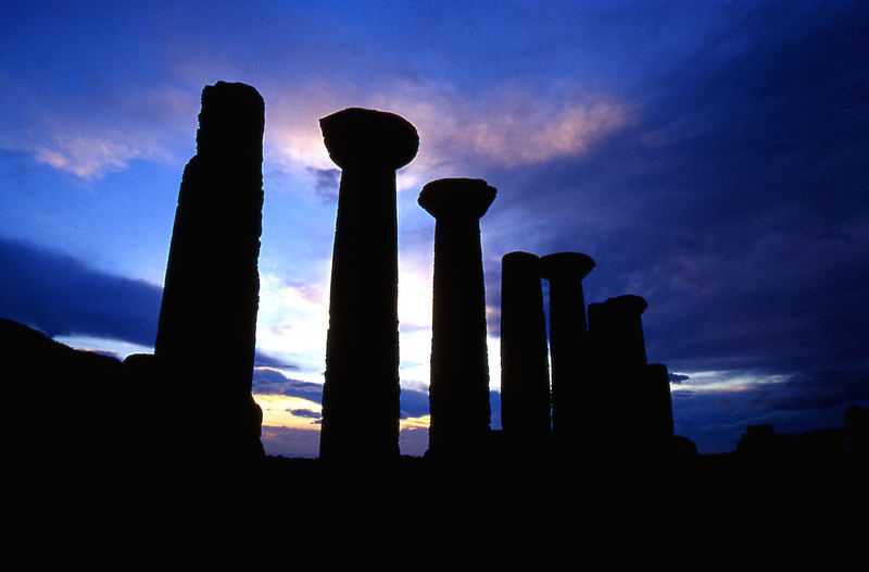 Tramonto nella valle dei templi - Agrigento