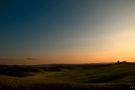 tramonto nelle crete by Carlo Fattorini 