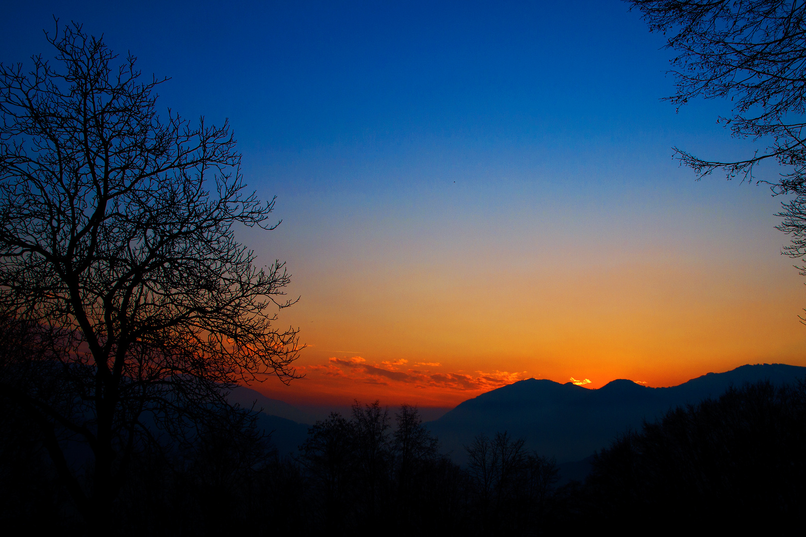 tramonto on the valley