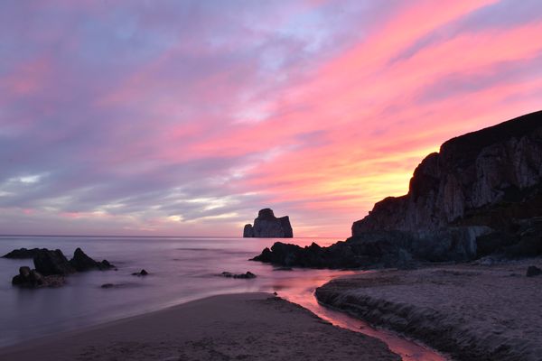 Tramonto Pan di Zucchero Masua Sud Sardegna 
