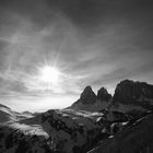 tramonto passo Sella