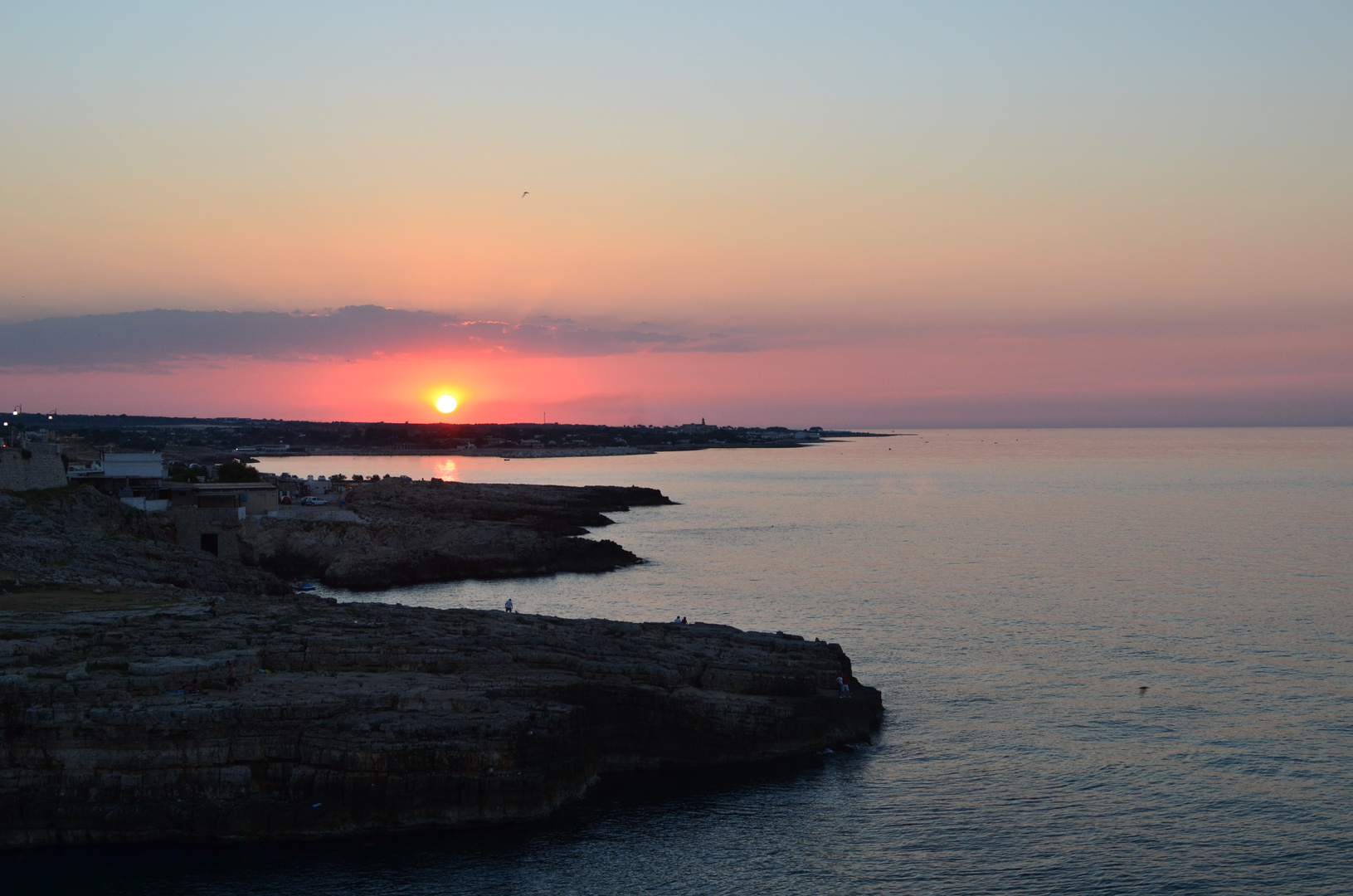 Tramonto ... Pulignano a mare