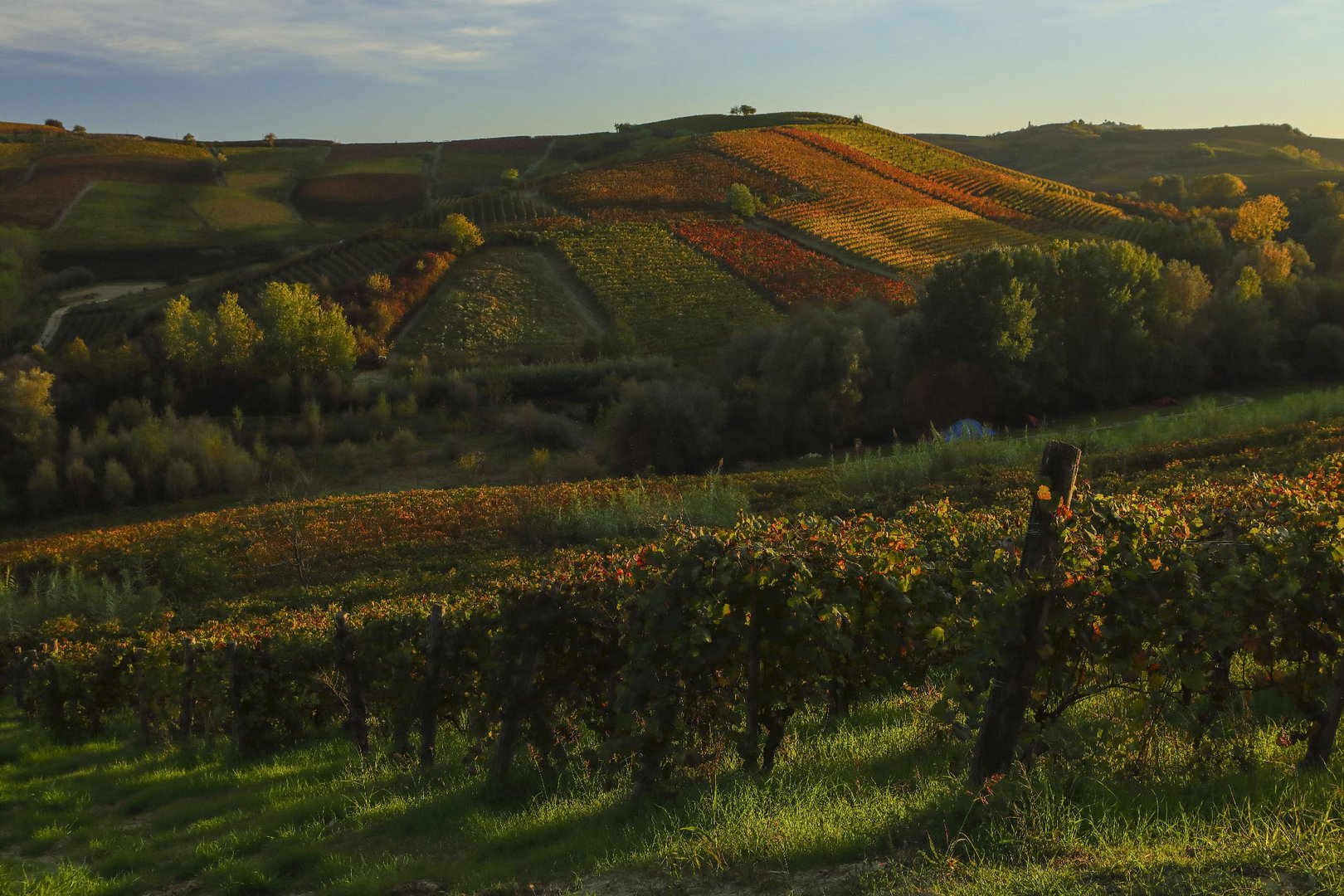 tramonto quasi d'autunno