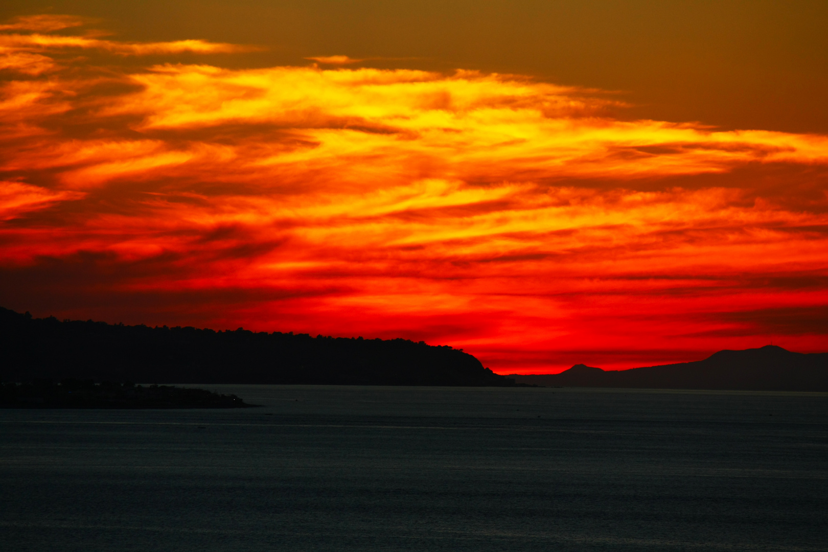 Tramonto Stretto di Messina