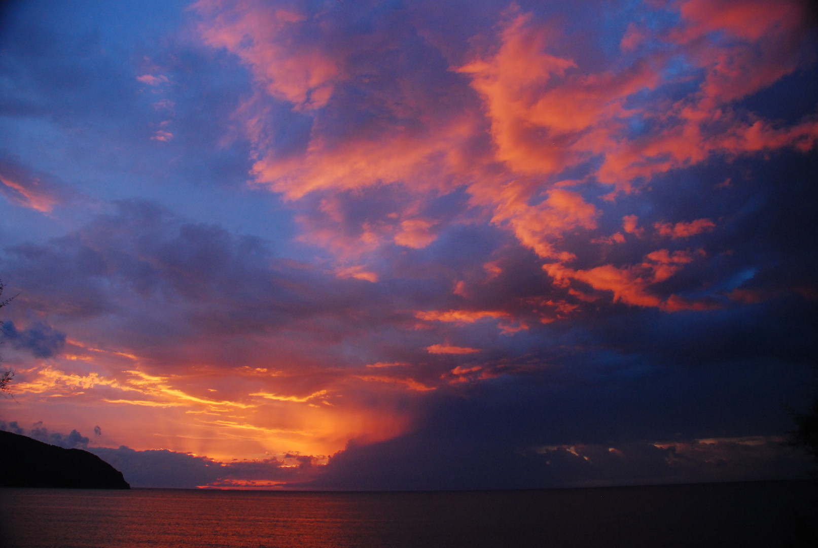 tramonto su Baratti