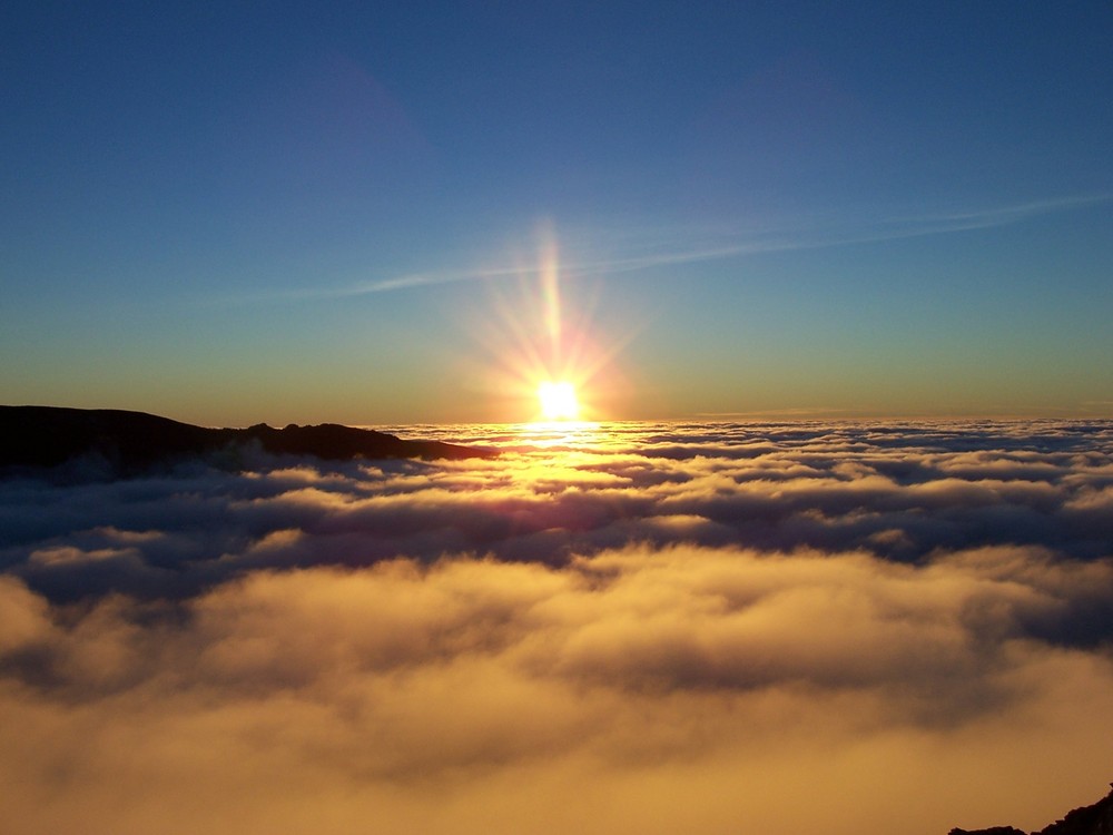 Tramonto su bruncuspina"Monti del Gennargentu" Sardegna