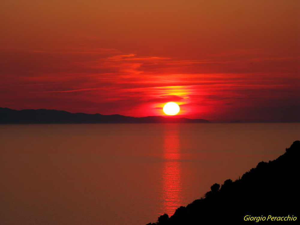 Tramonto su Cape Corse