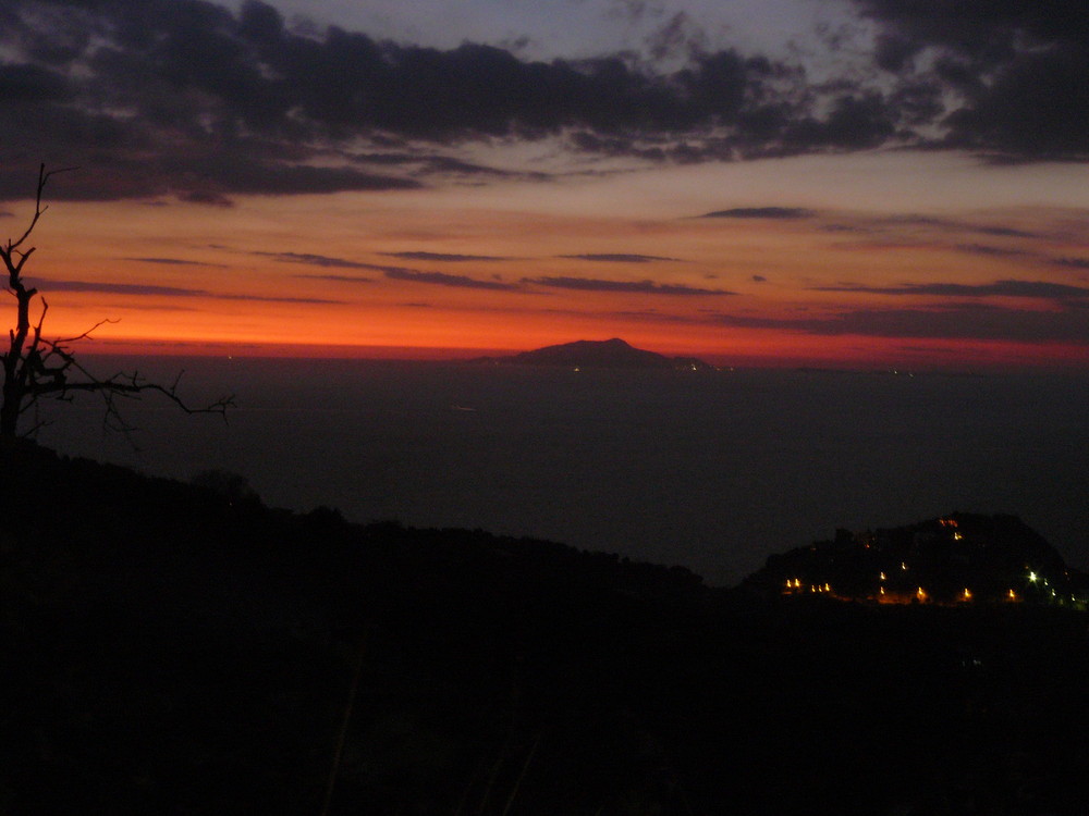 Tramonto su Capri