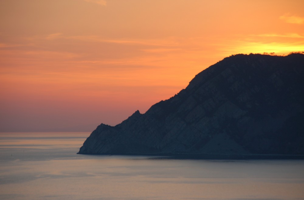 Tramonto su Corniglia